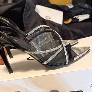 Black ALDO heels.